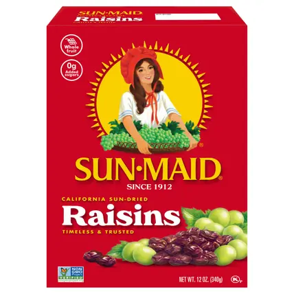 Sun-Maid® California Sun-Dried Raisins 12oz Bag in a Box