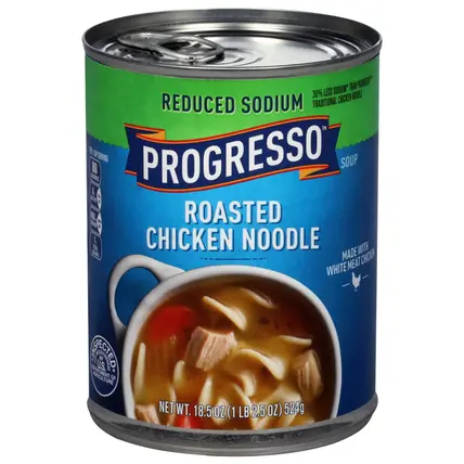 Reduced Sodium Roasted Chicken Noodle Soup 18.5 oz