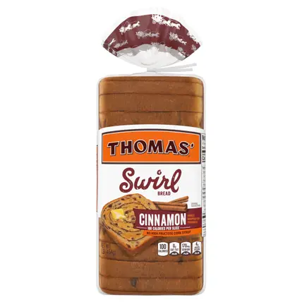 Thomas' Cinnamon Swirl Bread, 16 oz
